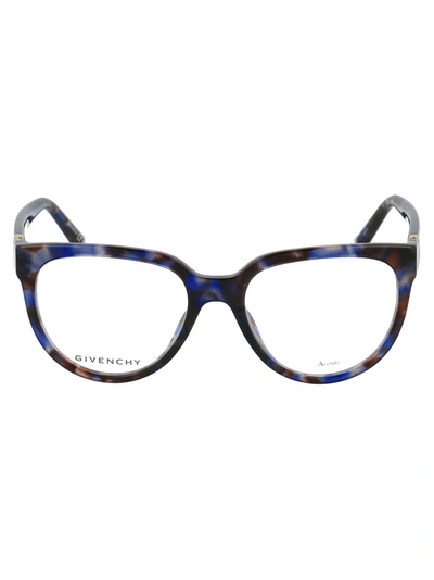 Shop Givenchy Gv 0119/g Glasses In Jbw Blue Hvna