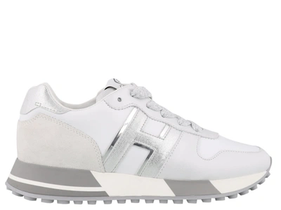 Shop Hogan H383 Sneakers In White