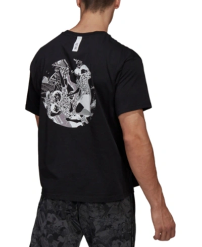 Adidas Originals Adidas Captain Tsubasa Graphic Soccer T-shirt In  Black/white | ModeSens