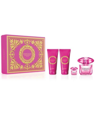 Shop Versace 4-pc. Bright Crystal Absolu Gift Set