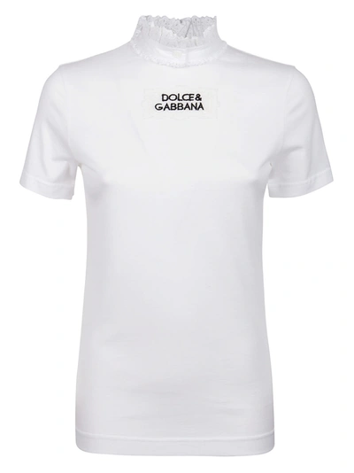 Shop Dolce & Gabbana Mc T-shirt In White