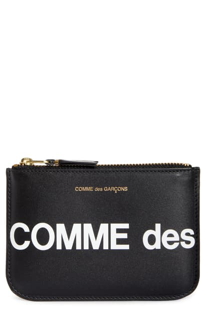 comme des garcons small zip pouch