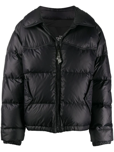 Shop Marc Jacobs Zipped Puffer Jacket In Black