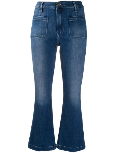 FLARED ORGANIC COTTON JEANS