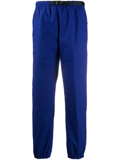Shop Nike Acg Sports Trousers In Blue