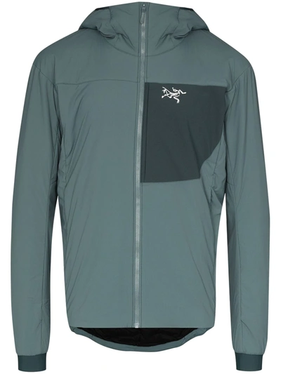 Shop Arc'teryx Proton Hooded Lightweight Jacket In Blue