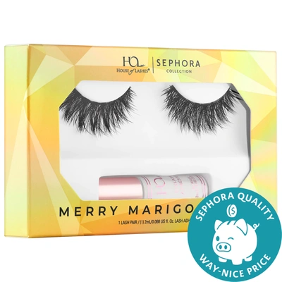 Shop Sephora Collection House Of Lashes X  Merry Marigold Eyelash And Glue Set