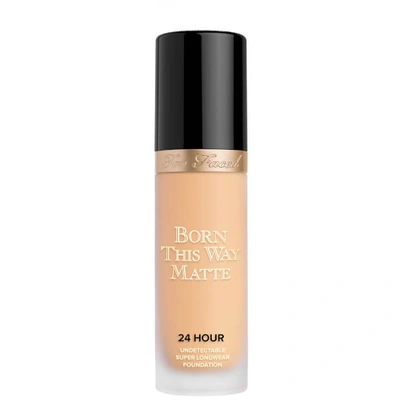 Shop Too Faced Born This Way Matte 24 Hour Long-wear Foundation 30ml (various Shades) - Light Beige