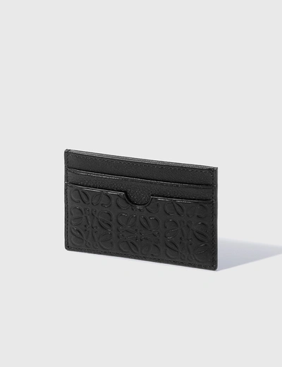Shop Loewe Plain Cardholder In Black