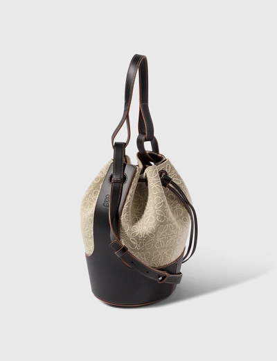 Shop Loewe Balloon Bag In Beige