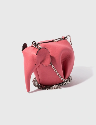 Shop Loewe Elephant Pouch In Pink