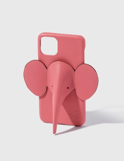 Shop Loewe Iphone 11 Pro Max Elephant Cover In Pink