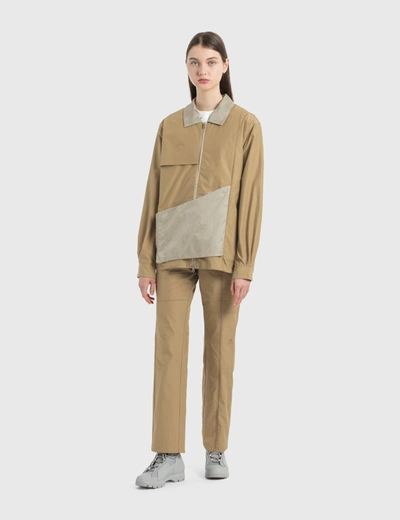 Shop Converse X A-cold-wall* Pleat Pants In Fog