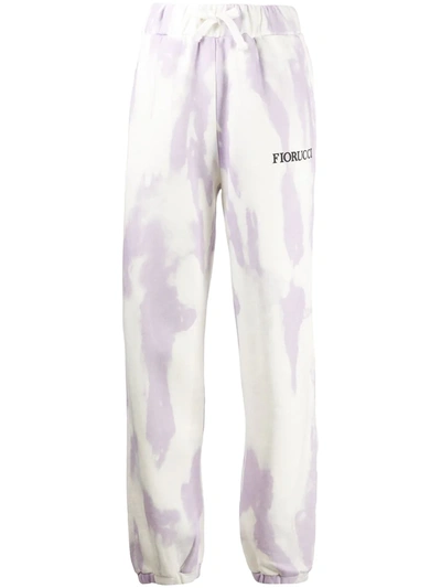 Shop Fiorucci Printed Sweatpants In White