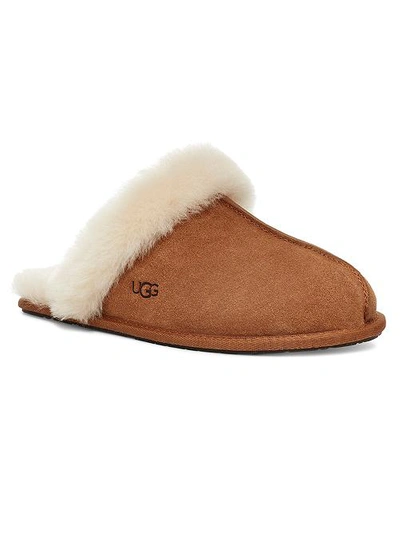 Shop Ugg Scuffette Ii Slippers In Chestnut