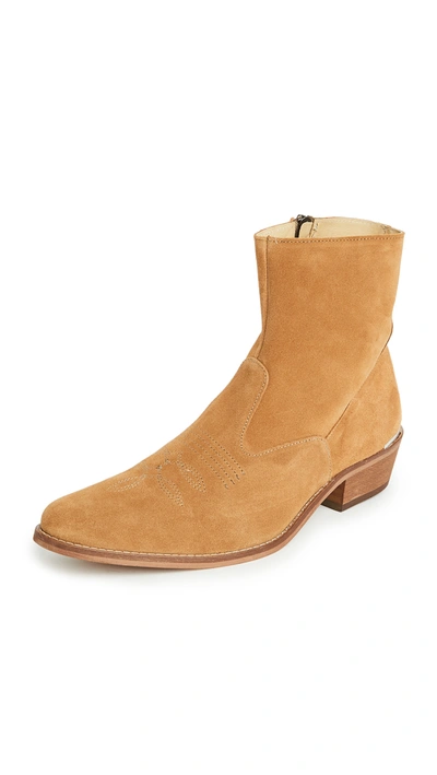 Shop Shoe The Bear Enzo Boots In Camel