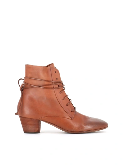 Shop Marsèll Lace-up Boot Mw5485 In Leather