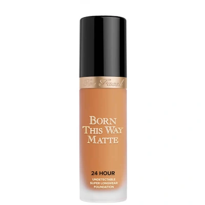 Too Faced Born This Way Matte 24 Hour Long-wear Foundation 30ml (various Shades) - Butter Pecan In Butter Pecan