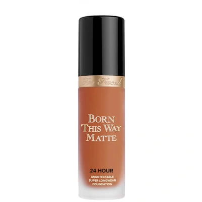 Too Faced Born This Way Matte 24 Hour Long-wear Foundation 30ml (various Shades) - Hazelnut In Hazelnut