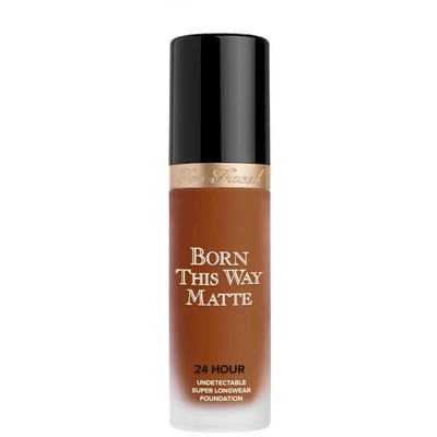 Too Faced Born This Way Matte 24 Hour Long-wear Foundation 30ml (various Shades) - Truffle In Truffle