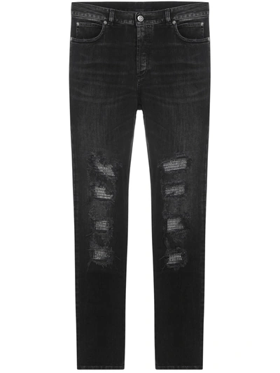 Shop Balmain Paris Jeans In Black
