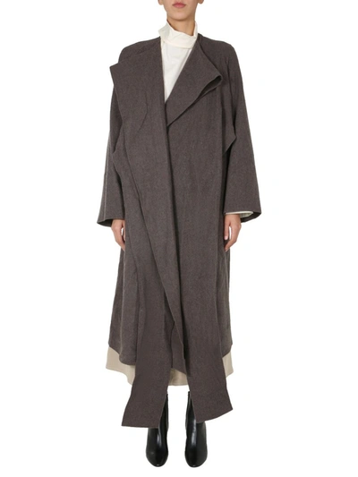 Shop Lemaire Women's Grey Trench Coat