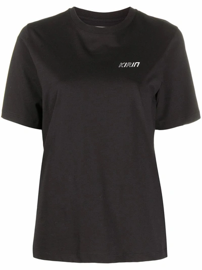 Shop Kirin Women's Black Cotton T-shirt