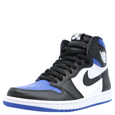 Pre-owned Jordan 1 Royal Toe Sneakers Size 44 In Blue