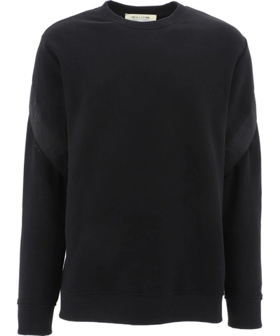Shop Alyx Black Cotton Sweatshirt