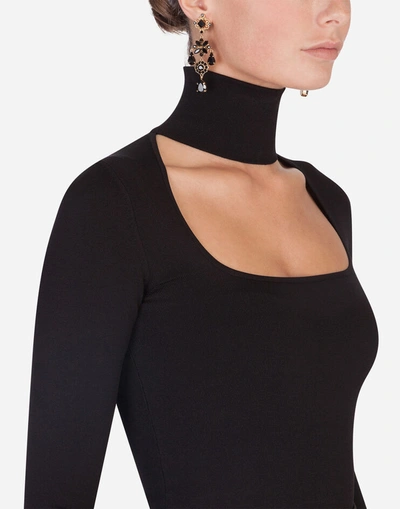 Shop Dolce & Gabbana Turtle-neck Sweater In Black