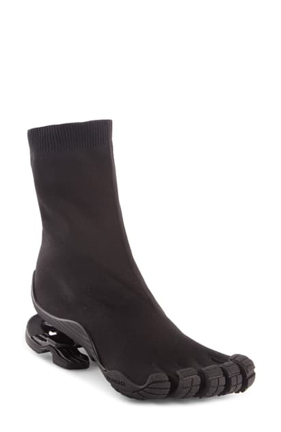 balenciaga vibram toe sock boot
