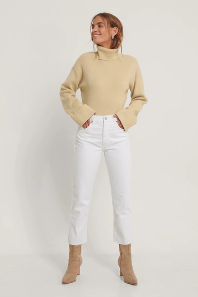 Shop Mango Havanna Jeans - White