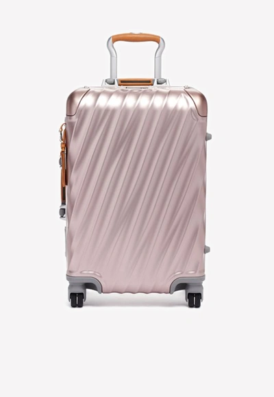 Shop Tumi 19 Degree Aluminum International Carry-on- Blush In Pink