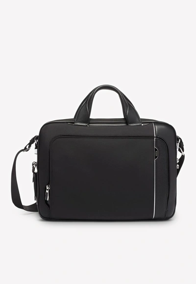 Shop Tumi Arrive' Sadler Briefcase In Black