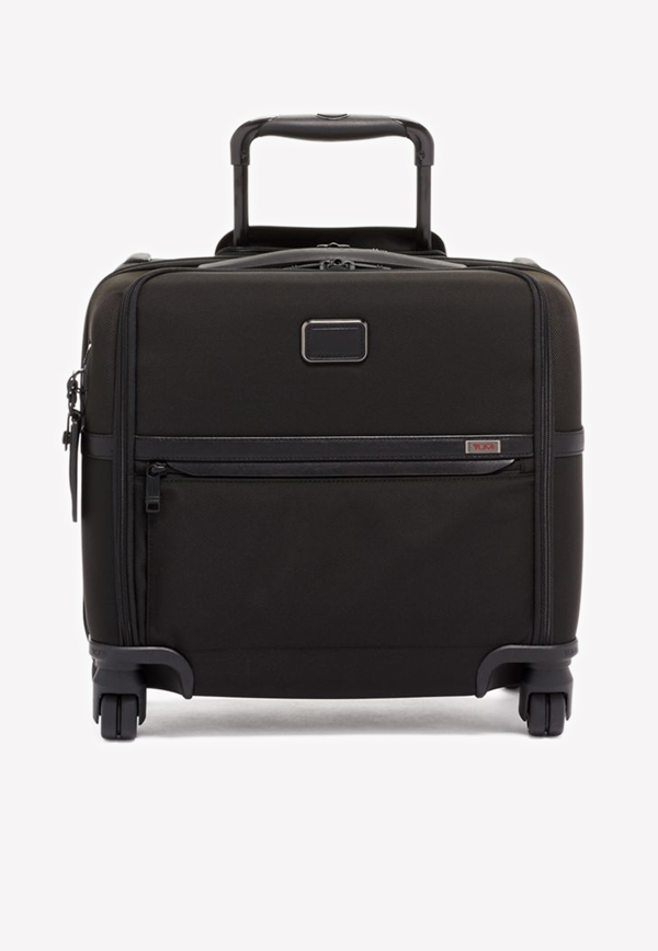 Tumi Alpha Compact 4wheeled Briefcase In Black ModeSens
