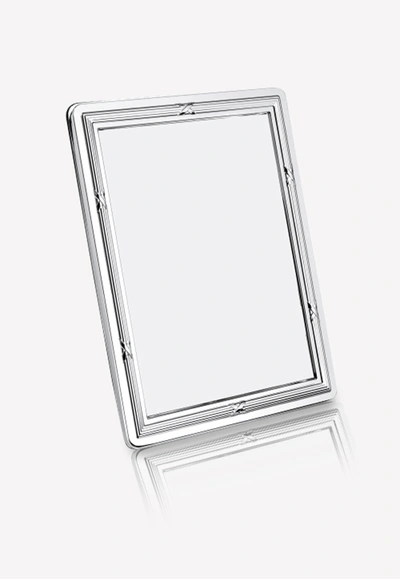 Shop Christofle Rubans Silver-plated Picture Frame- 24 X 18 Cm