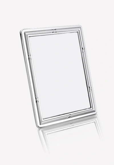 Shop Christofle Rubans Silver-plated Picture Frame- 18 X 13 Cm