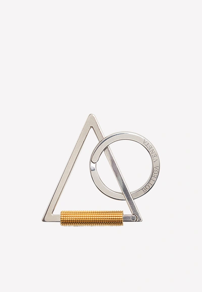 Triangular hot sale key ring