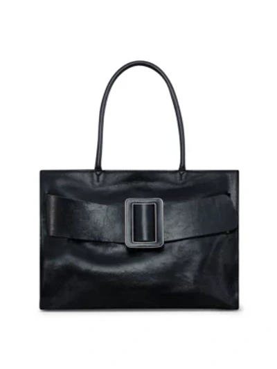 Shop Boyy Bobby Soft Leather Tote In Black