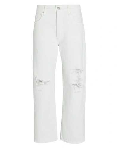 Shop Citizens Of Humanity Emery High-rise Relaxed Crop Jeans In Moonstone