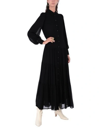 Shop Ivy & Oak Long Dresses In Black