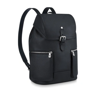 Shop Louis Vuitton Canyon Backpack In Navy