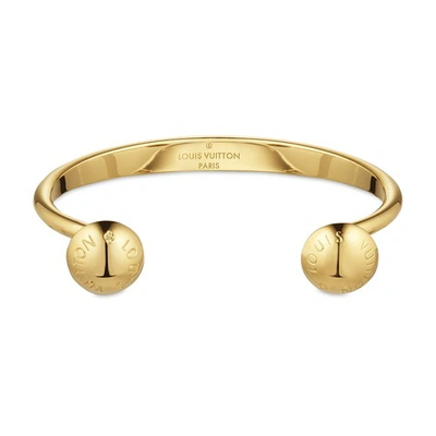 Shop Louis Vuitton Studdy Bracelet In Or