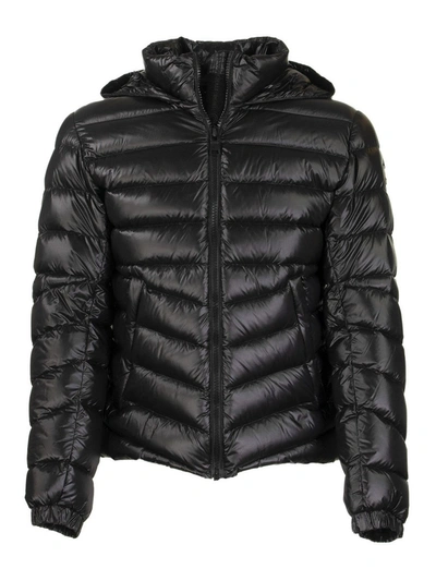 Shop Colmar Quilted Nylon Puffer Jacket In Black