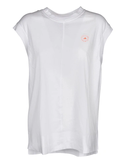 Shop Adidas By Stella Mccartney Training Long Top In White