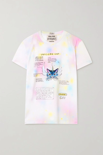 Miu miu 2025 cat t shirt