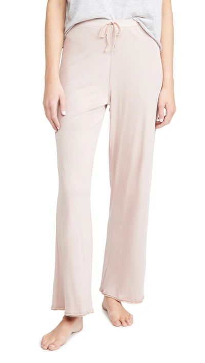 Shop Skin Guinevere Double Layer Pants In Blush Petal