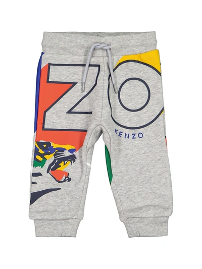 Shop Kenzo Kids Konam In Grey