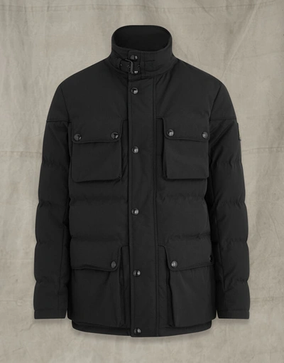 Shop Belstaff Mountain 2.0 Puffer Jacket In Black