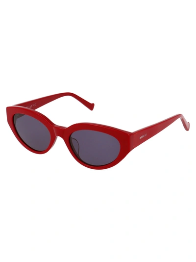 Shop Replay Women's Red Acetate Sunglasses